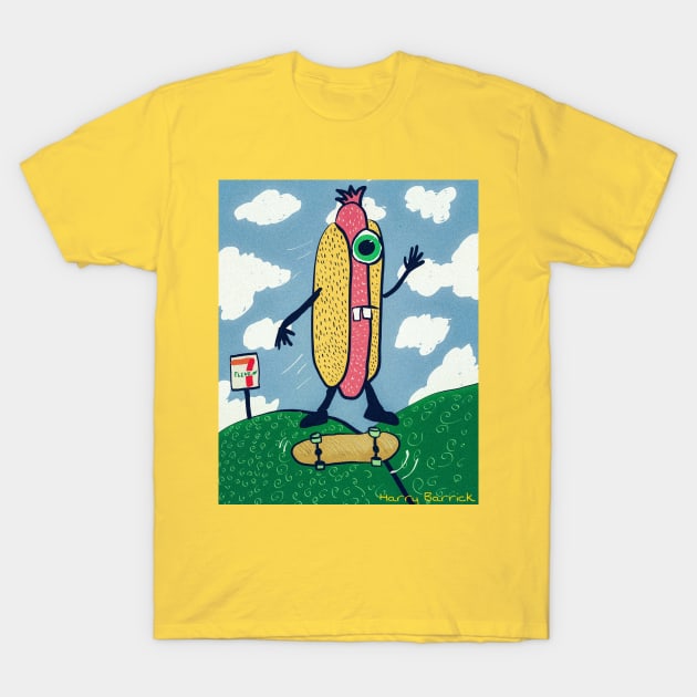 HOT DOG! T-Shirt by gonzo_monkey